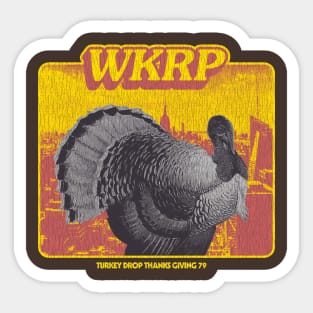 WKRP Thanksgiving 79 Sticker
